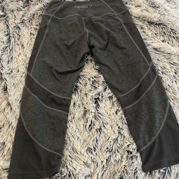 Gymshark gray mesh-paneled cropped leggings (S) - Picture 6 of 6